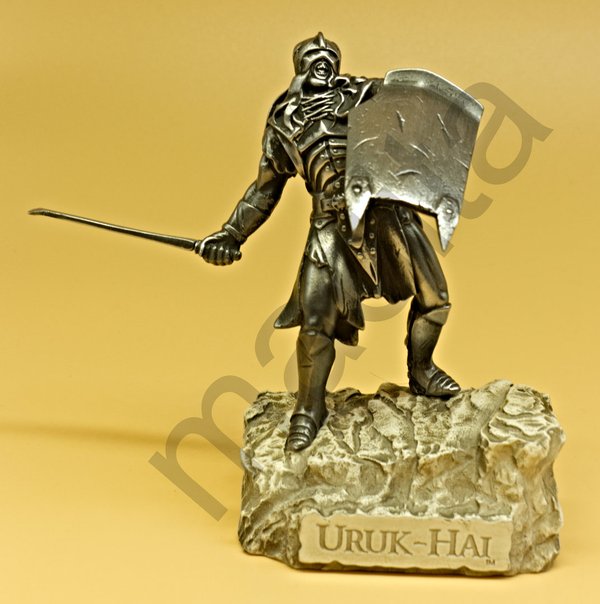 Uruk-Hai - Signore degli anelli - figurini in peltro - Les Etains du Graal altezza 14 cm