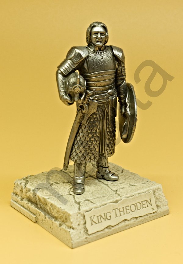 King Theoden - Signore degli anelli - figurini in peltro - Les Etains du Graal altezza: 12 cm